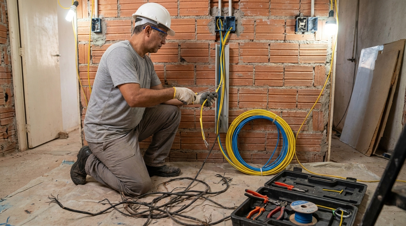 Adequação de Fiação em Belém, Taubaté‑SP