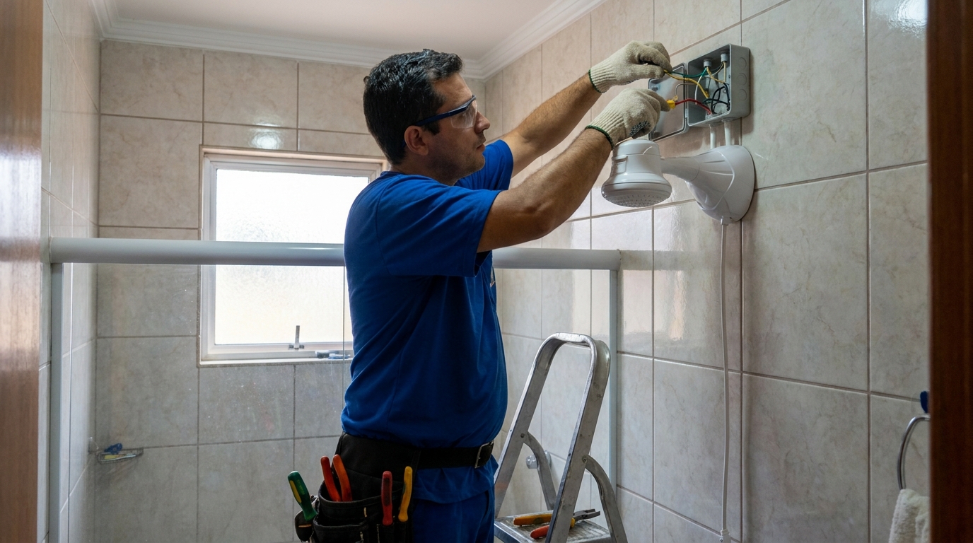 Adequação de Fiação no Bonfim, Taubaté‑SP