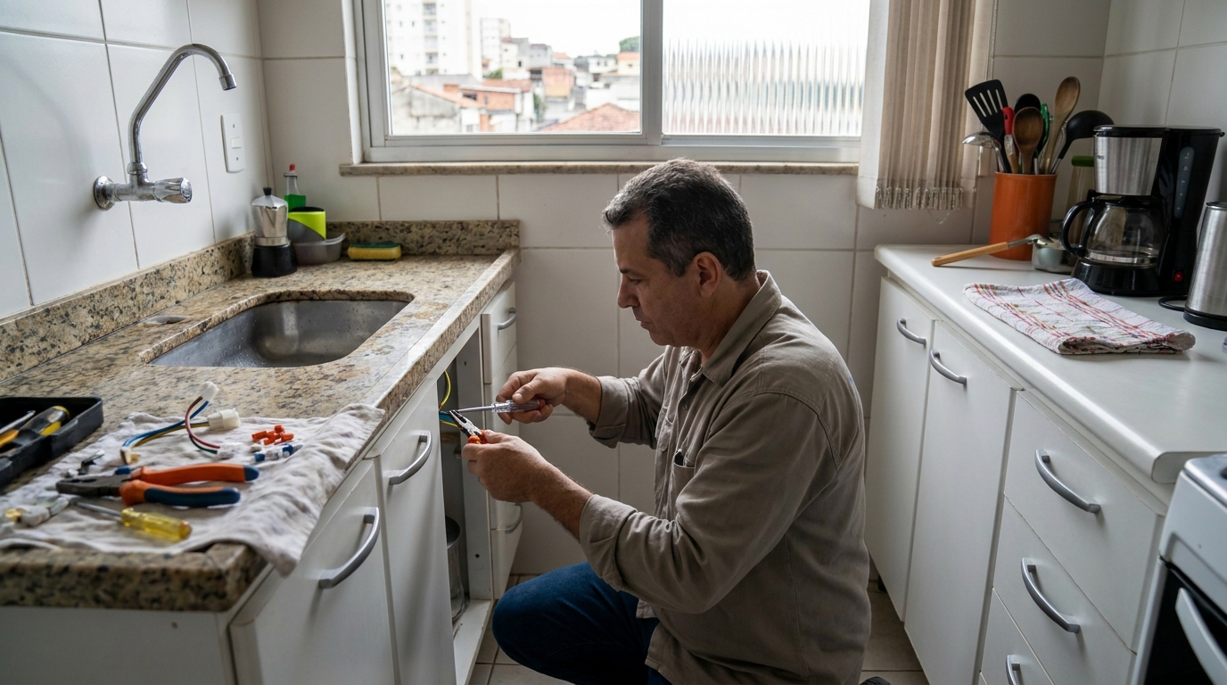 Troca de Torneira Elétrica em Taubaté‑SP